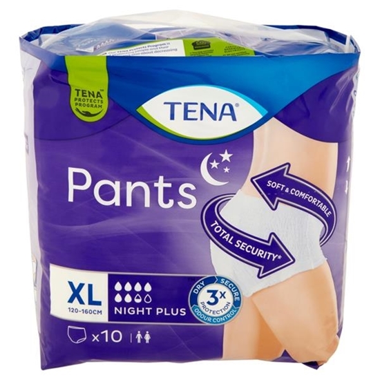 Immagine di TENA PANTS 10PZ PLUS NIGHT EXTRALARGE