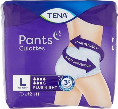 Immagine di TENA PANTS 12PZ PLUS NIGHT LARGE