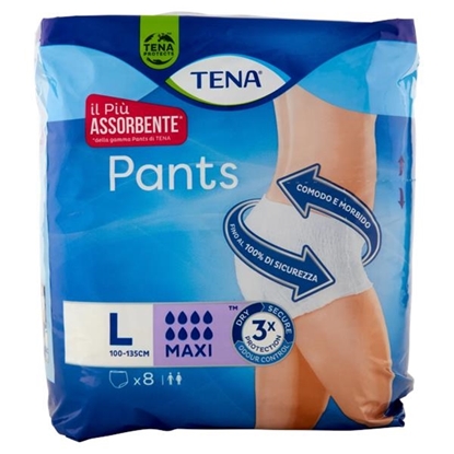 Immagine di TENA PANTS 8PZ MAXI LARGE