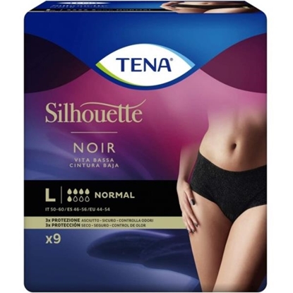 Immagine di TENA SILHOUETTE 9PZ PANTS L BLACK