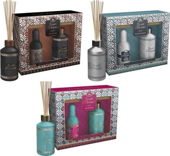 Immagine di TESORI D'ORIENTE CONF. REGALO (EDT 100ML + DIFF. AMB. 200ML + 20 BASTONCINI)