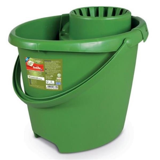 Immagine di TONKITA WE LIKE GREEN SECCHIO CON STRIZZATORE ECOLOGICO 13LT