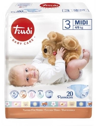 Immagine di TRUDI BABY PANNOLINO 4-9KG TG3 20PZ MIDI