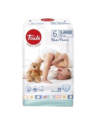 Immagine di TRUDI BABY PANTS MUTANDINO 15+KG TG6 10PZ EXTRALARGE