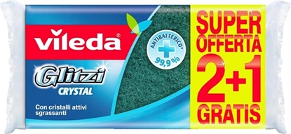 Immagine di VILEDA SPUGNA GLITZI CRYSTAL 2+1 PZ