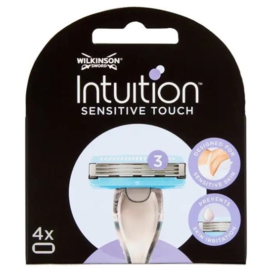 Immagine di WILKINSON SWORD INTUITION 4 RICARICHE 3 LAME SENSITIVE TOUCH