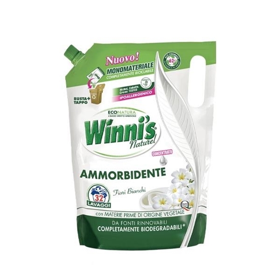 Immagine di WINNI'S NATUREL AMM. CONC. ECOF. 800ML 32LAV FIORI BIANCHI