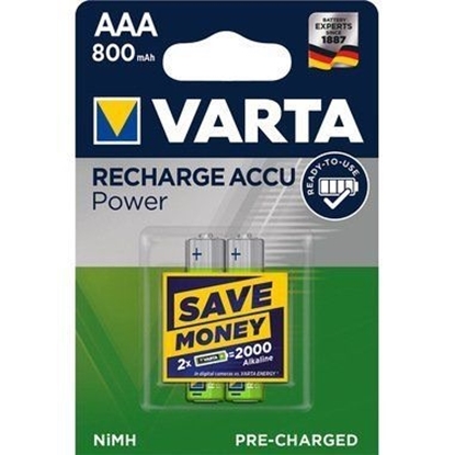 Immagine di VARTA RECHARGE POWER 2PZ MINISTILO AAA 800MAH RICARICABILI