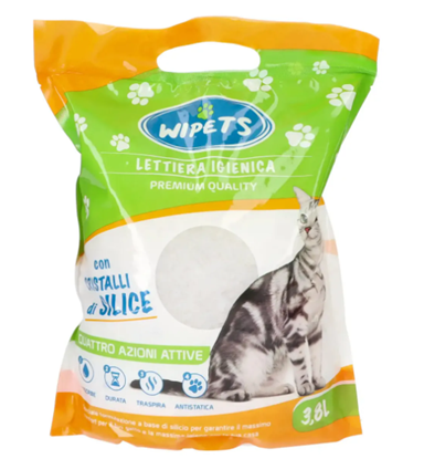 Immagine di IDROFIL WIPETS LETTIERA 3.8KG CON CRISTALLI DI SILICE