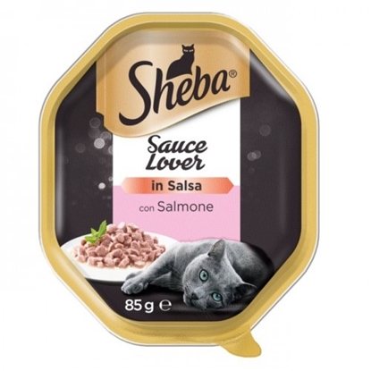 Immagine di SHEBA GATTO VASCH. SAUCE LOVERS IN SALSA 85GR SALMONE