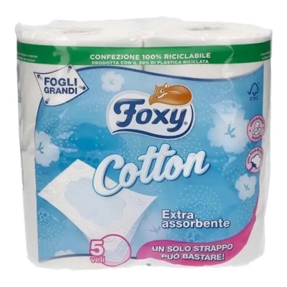 Immagine di FOXY C. IGIENICA 4ROT 5V COTTON