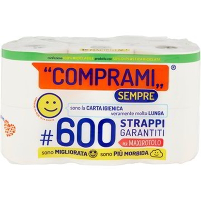 Immagine di COMPRAMI C. IGIENICA 6ROT 2V 600 STRAPPI