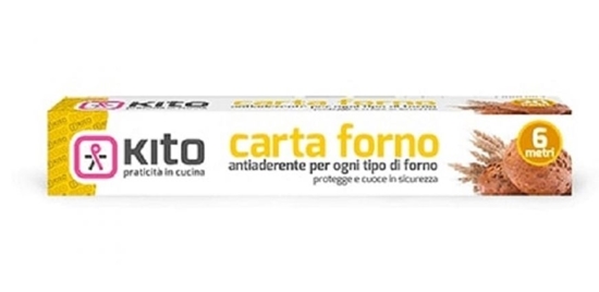 Immagine di KITO ROTOLO CARTA FORNO 6MT FASCIA 28CM