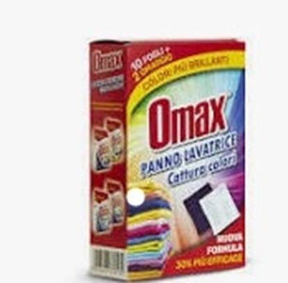 Immagine di OMAX PANNO LAVATRICE CATTURA COLORE X 12 PZ