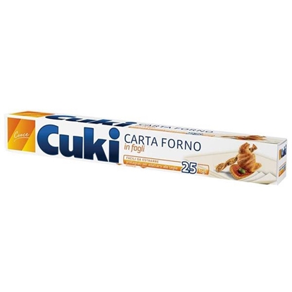 Immagine di CUKI CARTA FORNO 25FOGLI 33X38CM