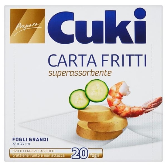 Immagine di CUKI CARTA FRITTI 20FOGLI 32X33CM