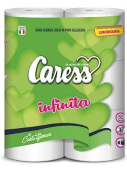 Immagine di CARESS C. IGIENICA 6ROT. 3V CUORDISETA VERDE