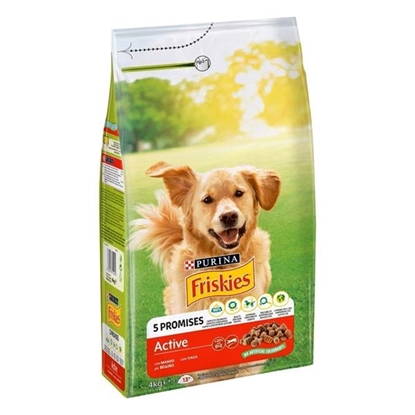 Immagine di FRISKIES DOG ACTIVE CROCCHETTE MANZO 4KG