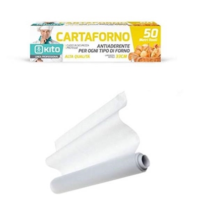 Immagine di KITO CARTA FORNO PROF. 50MT FASCIA 33CM 45GR