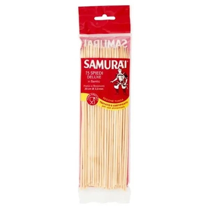 Immagine di SAMURAI 75PZ SPIEDINI BAMBU' 20CM.