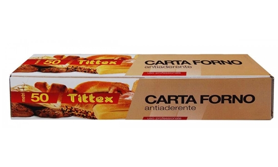 Immagine di TITTEX CARTA FORNO 50MT ANTIADERENTE