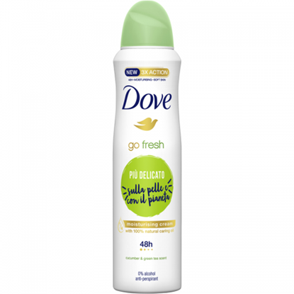 Immagine di DOVE DEO SPRAY 150ML GO FRESH CUCUMBER E TE VERDE