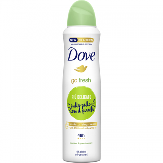 Immagine di DOVE DEO SPRAY 150ML GO FRESH CUCUMBER E TE VERDE