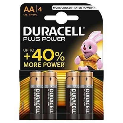 Immagine di DURACELL PLUS POWER 4PZ STILO AA B4