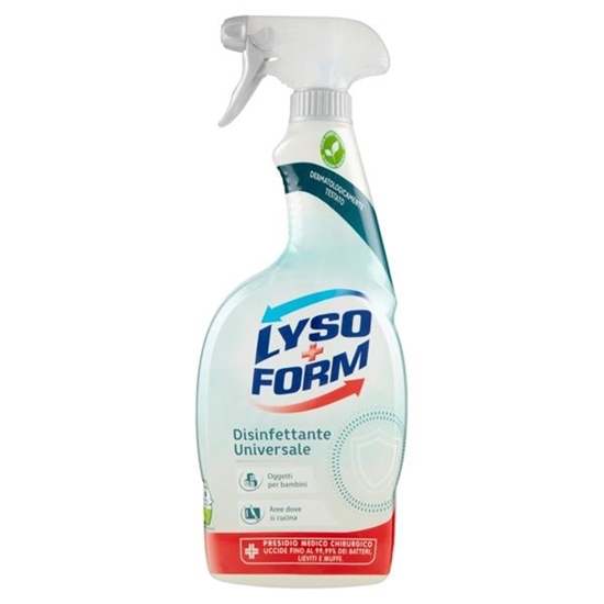 Immagine di LYSOFORM SPRAY 750ML SGRASS. IGIENIZZANTE