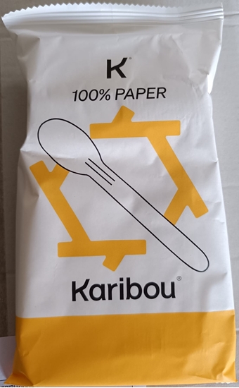 Immagine di RISTOCART KARIBOU CUCCHIAI IN CARTA 100% 50PZ 15,8CM