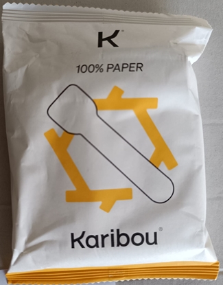 Immagine di RISTOCART KARIBOU CUCCHIAINI IN CARTA 100% 50PZ 9,5CM