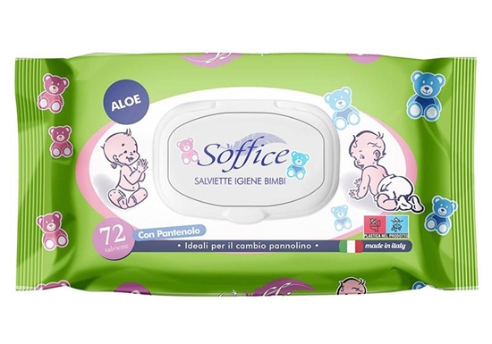 Immagine di SOFFICE SALV. BABY 72PZ ALOE