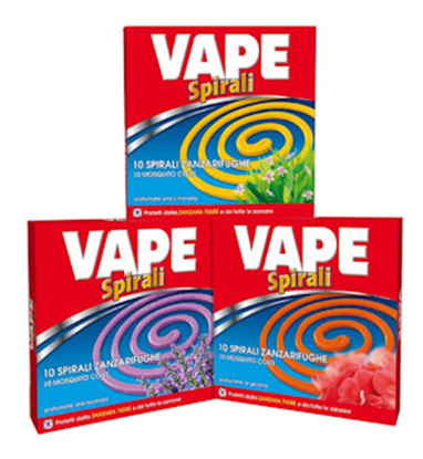 Immagine di VAPE SPIRALI PROFUMATE 10PZ (GA19042)