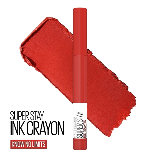 Immagine di MAYBELLINE ROSSETTO MATITA SUPER STAY INK CRAYON 115 KNOW NO LIMITS