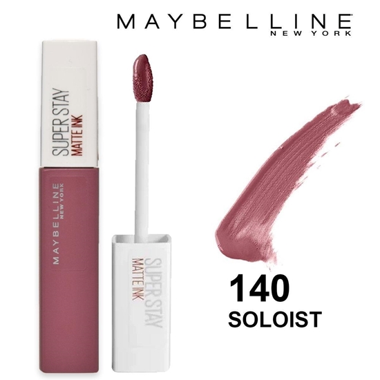 Immagine di MAYBELLINE TINTA LABBRA SUPER STAY MATTE INK PINKS 140 SOLOIST