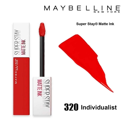 Immagine di MAYBELLINE TINTA LABBRA SUPER STAY MATTE INK SPICED 320 INDIVIDUALIST