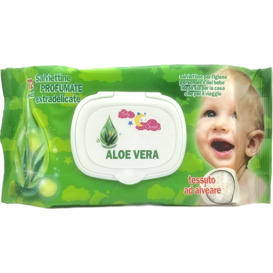 Immagine di BABY SWEET SALV. 72PZ POP-UP ALOE VERA