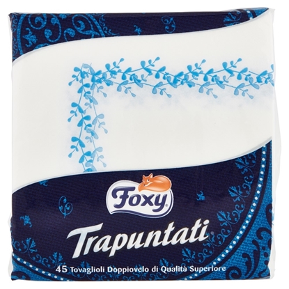 Immagine di FOXY TOV. TRAPUNTATI 45PZ 40X45 2V DECORATI