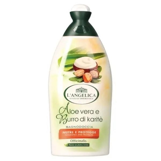 Immagine di L'ANGELICA BAGNO 500ML ALOE E KARITE'