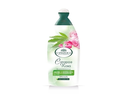 Immagine di L'ANGELICA BAGNO 500ML CANAPA E ROSA