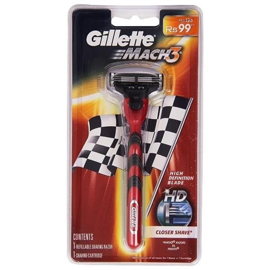 Immagine di GILLETTE MACH3 RASOIO + 1 RICARICA