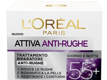 Immagine di L'OREAL CREMA VISO ACTIVE ANTI-RUGHE 55+