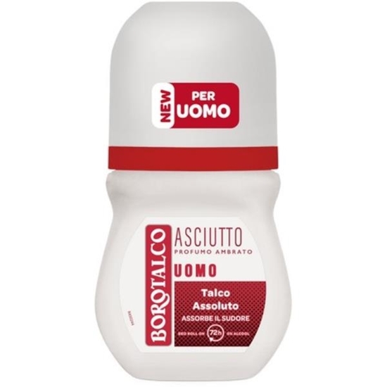 Immagine di BOROTALCO DEO ROLL ON 50ML MEN ASCIUTTO AMBRATO