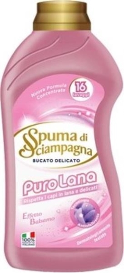 Immagine di SPUMA DI SCIAMPAGNA LAV. LIQ. 16LAV 800ML PURO LANA