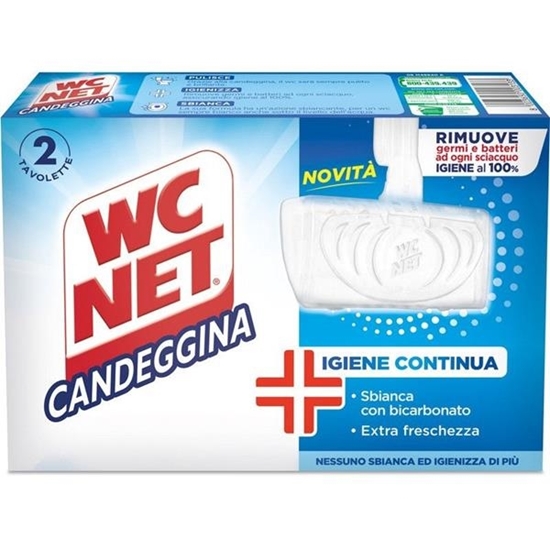 Immagine di WC NET TAV. CANDEGGINA 2PZ 40GR EXTRA WHITE NEW