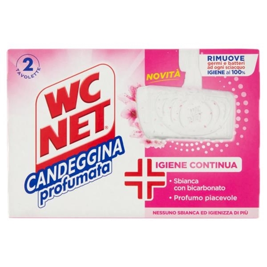 Immagine di WC NET TAV. CANDEGGINA 2PZ 40GR PROFUMATA NEW