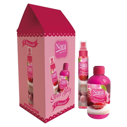 Immagine di NANI' GIFT SET (ACQUA PROFUMATA 75ML + BAGNO DOCCIA 300ML) CHEESECAKE