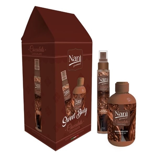 Immagine di NANI' GIFT SET (ACQUA PROFUMATA 75ML + BAGNO DOCCIA 300ML) CIOCCOLATO