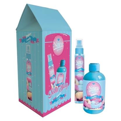 Immagine di NANI' GIFT SET (ACQUA PROFUMATA 75ML + BAGNO DOCCIA 300ML) SUGAR CANDY