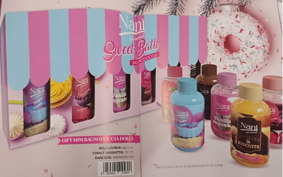 Immagine di NANI' GIFT SET BAGNODOCCIA 100ML 6PZ VARIE PROFUMAZIONI DOLCI